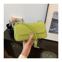 Solid color casual small square bag