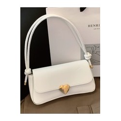 Solid color casual small square bag